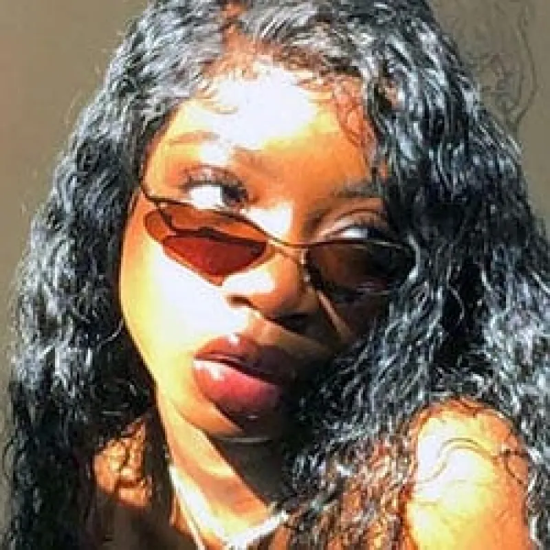 KID KNEE Copper Cat-Eye Sunglasses sold by Giant Vintage