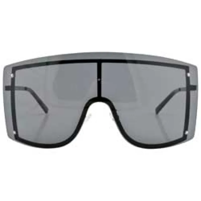 LUXE DELUX Black/SD Oversized Sunglasses sold by Giant Vintage
