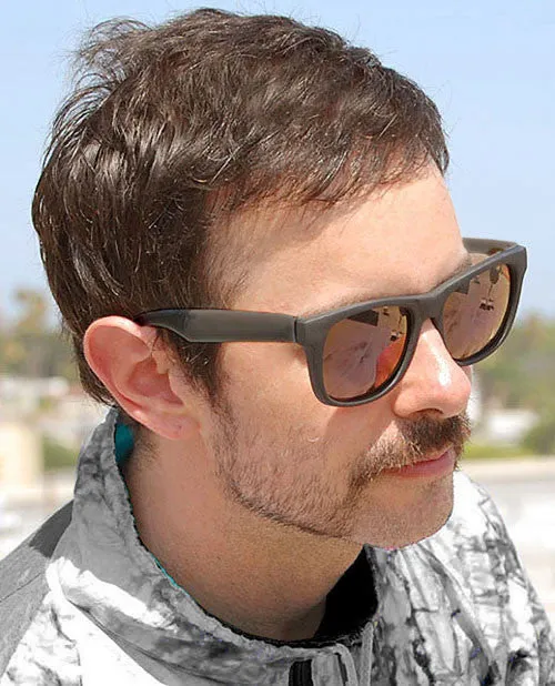 ZUMA Black Mens Sunglasses sold by Giant Vintage product image thumbnail 3