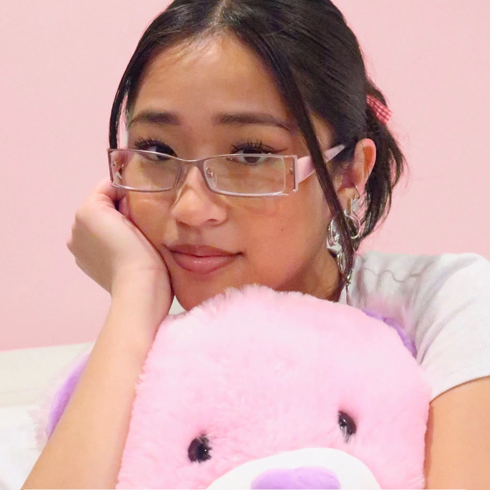 ADORN 90s Bayonetta Style Glasses | Premium sold by Giant Vintage product image thumbnail 4