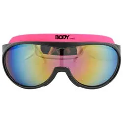 BODY SPECS Pink Shield Sunglasses sold by Giant Vintage