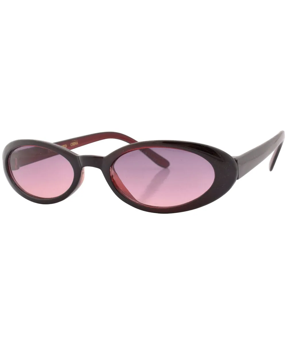 CHIKLET Cherry Oval Sunglasses sold by Giant Vintage product image thumbnail 2
