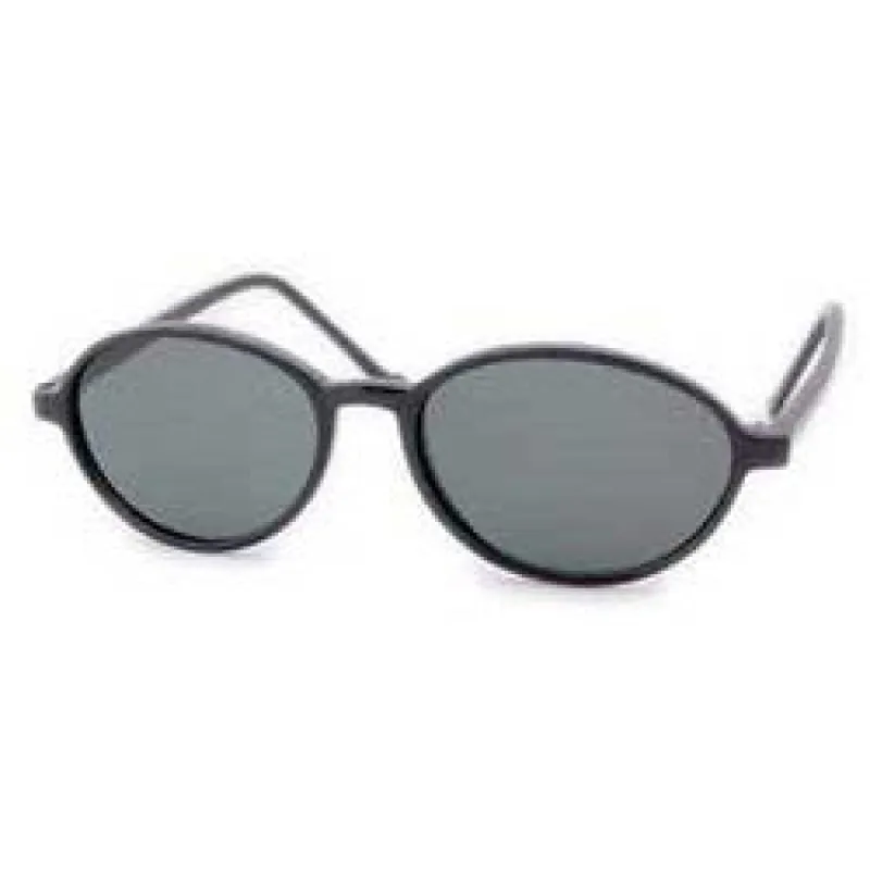 COSGROVE Black Oval Sunglasses sold by Giant Vintage