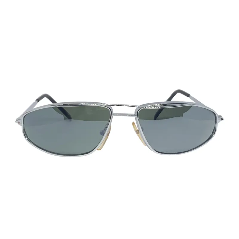 DA GREATNESS Silver Smoke Sunnies sold by Giant Vintage