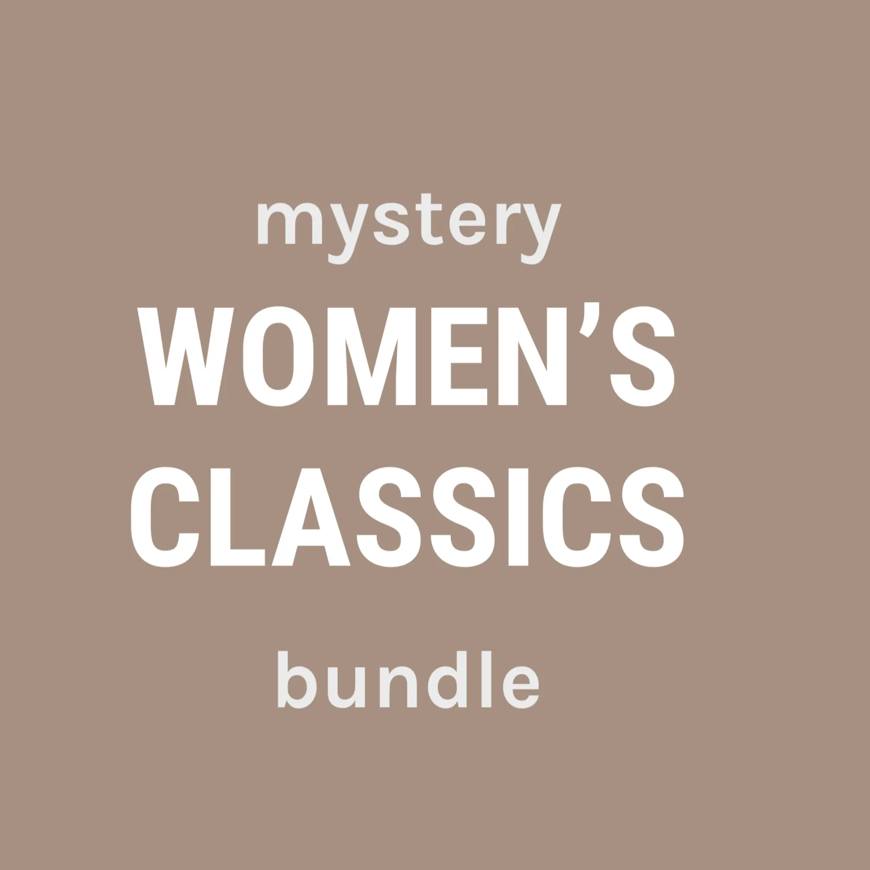 Women's Classics 3-Piece Mystery Bundle sold by Giant Vintage