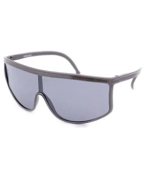 DAZED Charcoal Shield Sunglasses sold by Giant Vintage product image thumbnail 2