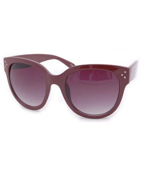 RAVEN Plum Cat-Eye Sunglasses sold by Giant Vintage