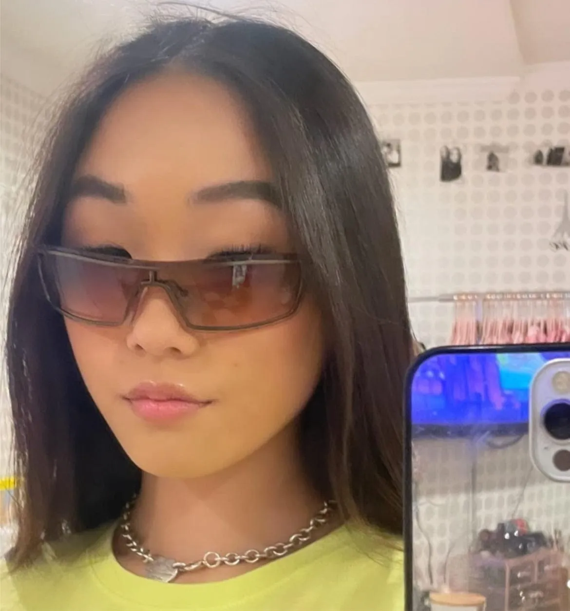 YUMMY Y2K Sunglasses sold by Giant Vintage product image thumbnail 3