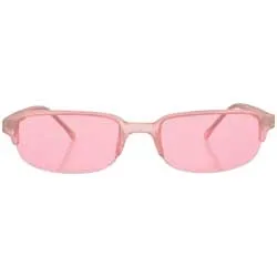CHUPA Pink Square Sunglasses sold by Giant Vintage