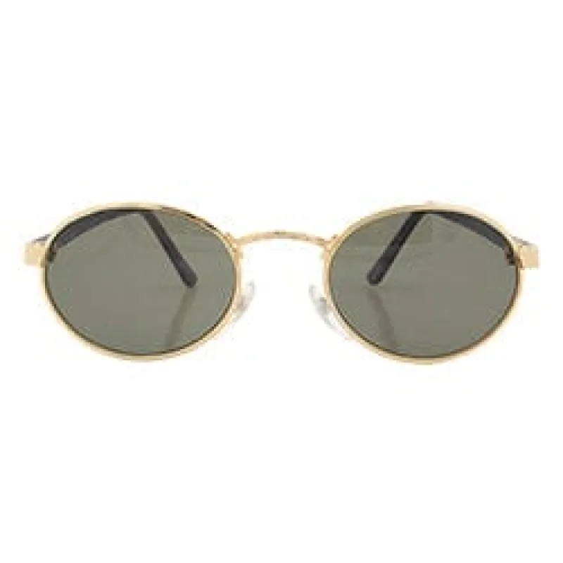 CANTER Gold Oval Sunglasses sold by Giant Vintage