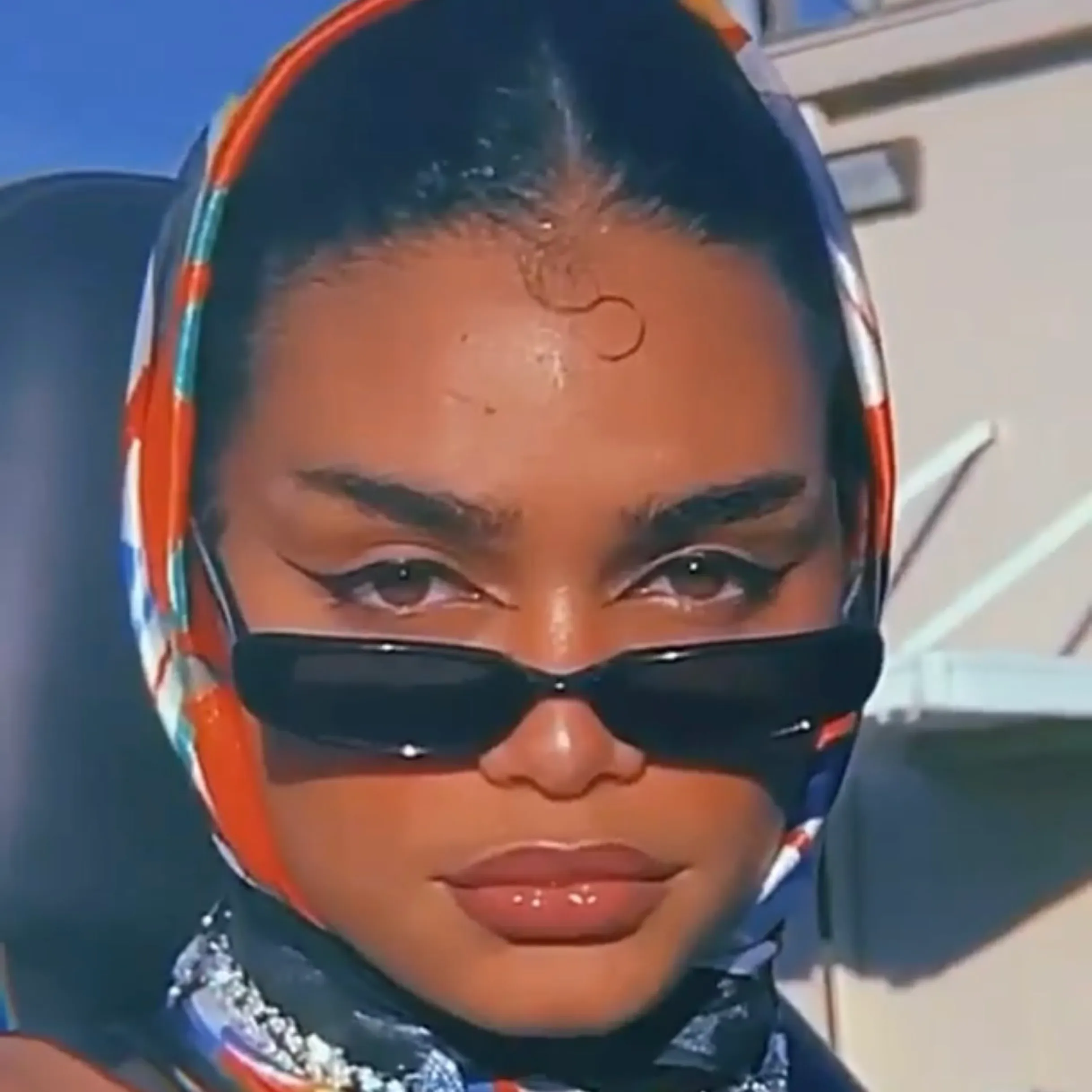 ZOTZ Black/SD Slim 90s Sunglasses sold by Giant Vintage product image thumbnail 2