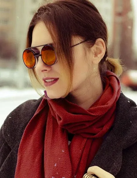 FLIP-SEA Black/Fire Flip-Up Sunglasses sold by Giant Vintage product image thumbnail 4