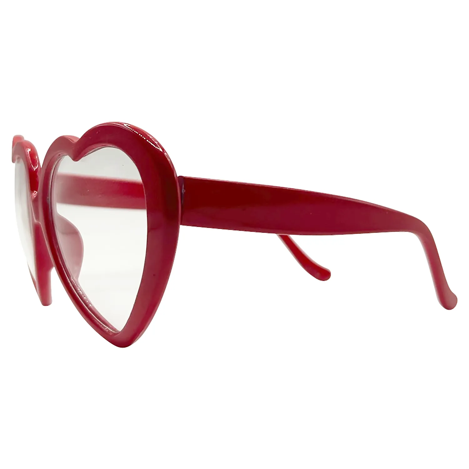 DEEPLY Clear Heart Glasses sold by Giant Vintage product image thumbnail 2