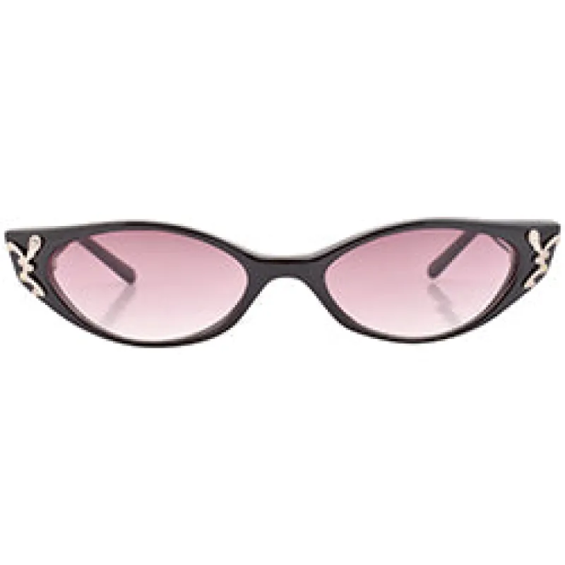 TWIST Violet Cat-Eye Sunglasses sold by Giant Vintage