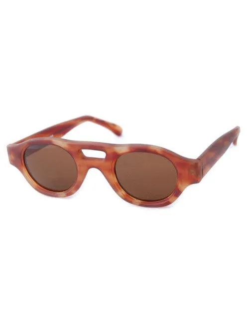 REFINERY Tortoise Steampunk Sunglasses sold by Giant Vintage product image thumbnail 2