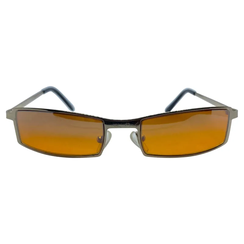 TITO Gunmetal/Copper Sunglasses | Blue-Blocker | Day Driving *As Seen On: Delilah Belle Hamlin* sold by Giant Vintage