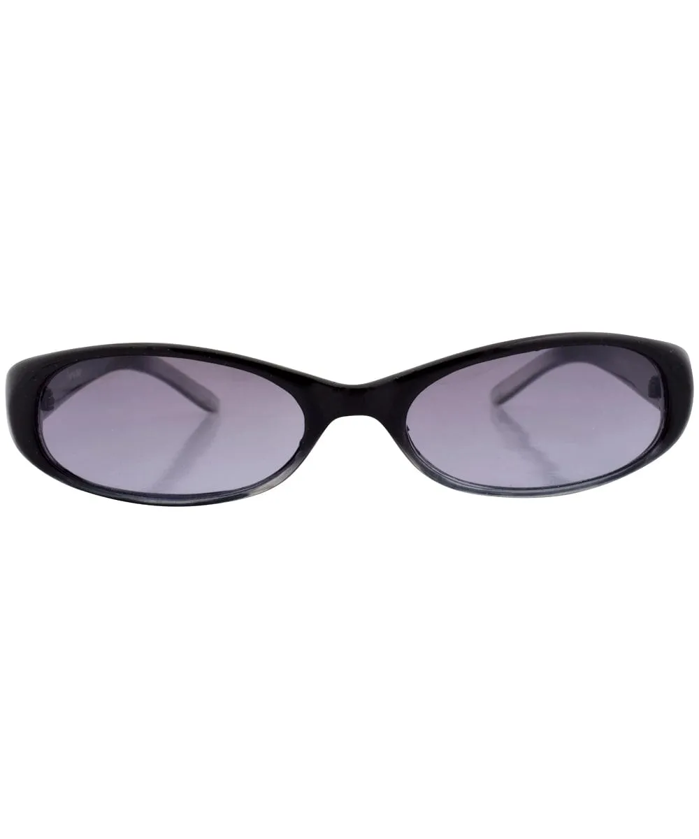 PURR Smoke Oval Sunglasses sold by Giant Vintage product image thumbnail 3