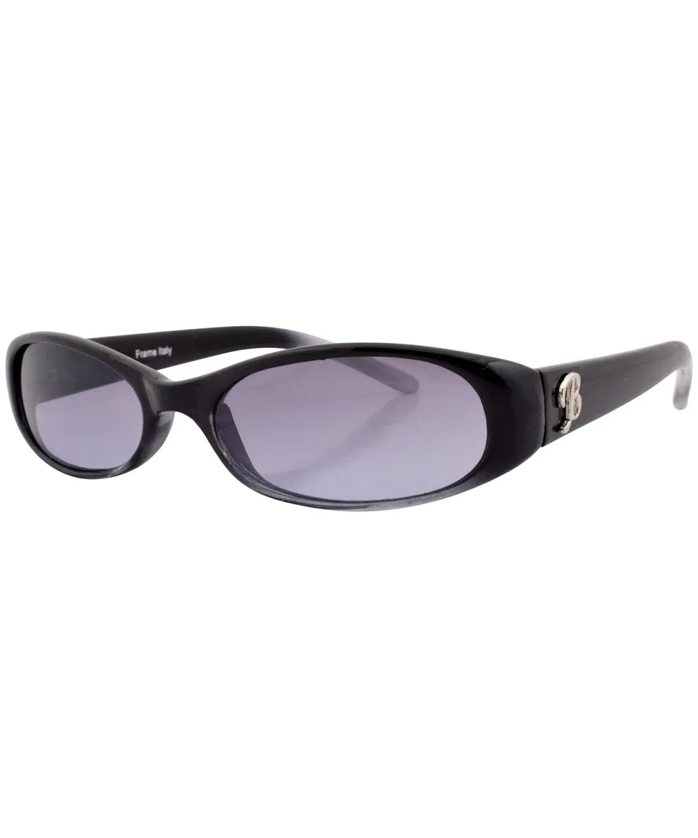 PURR Smoke Oval Sunglasses sold by Giant Vintage product image thumbnail 2