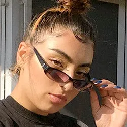 PURR Smoke Oval Sunglasses sold by Giant Vintage