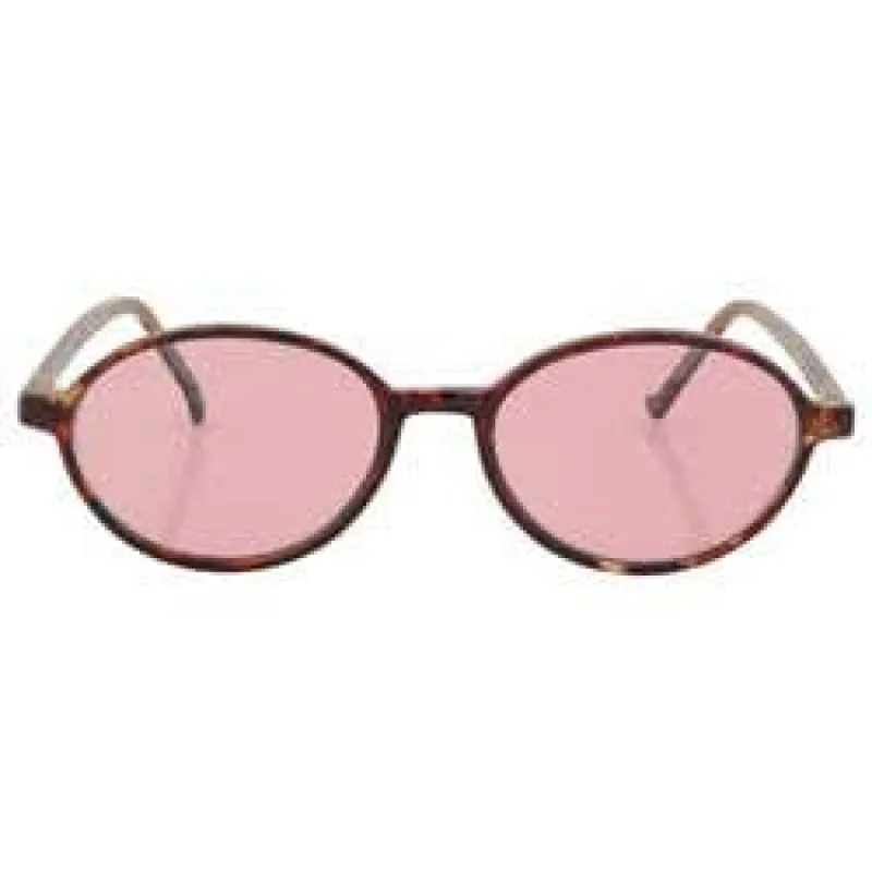 CARTER Demi/Pink Oval Sunglasses sold by Giant Vintage