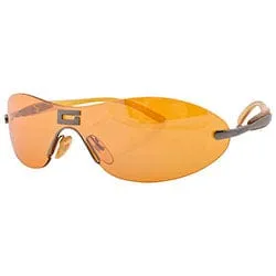 GLAMP Orange Rimless Sunglasses sold by Giant Vintage