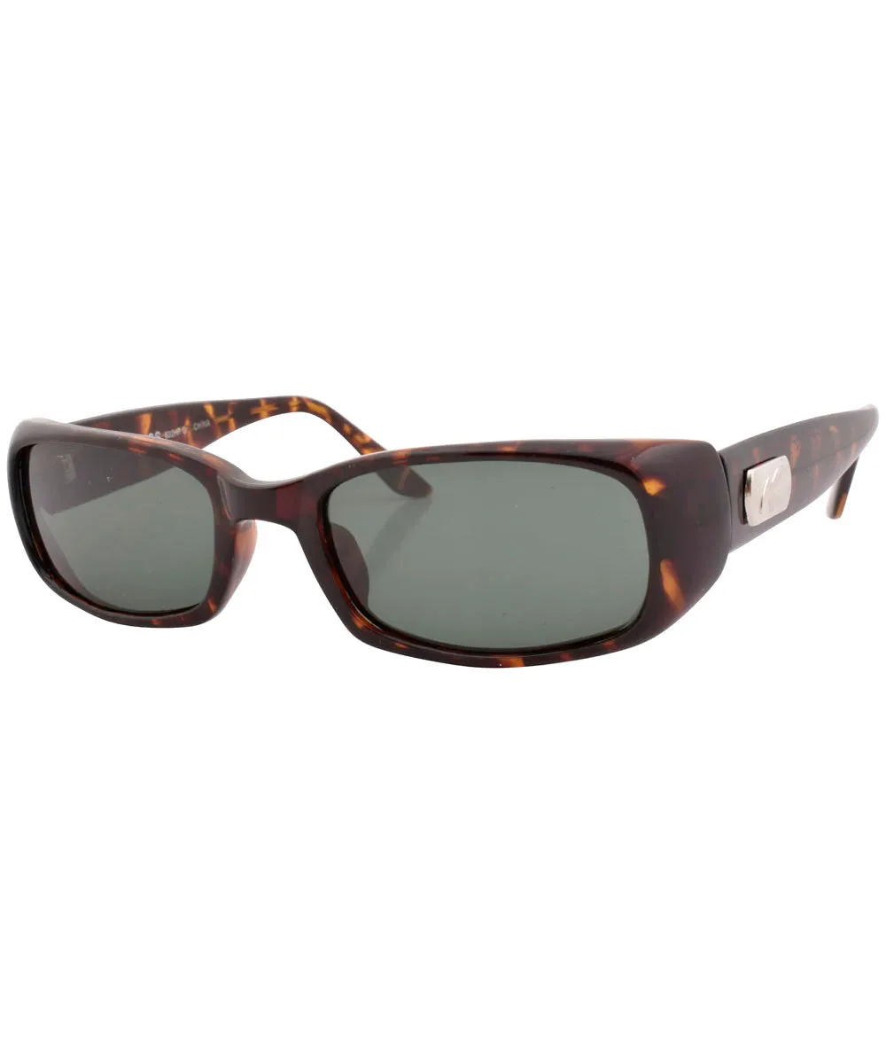 BIGGUNS Tortoise Square Sunglasses sold by Giant Vintage product image thumbnail 2