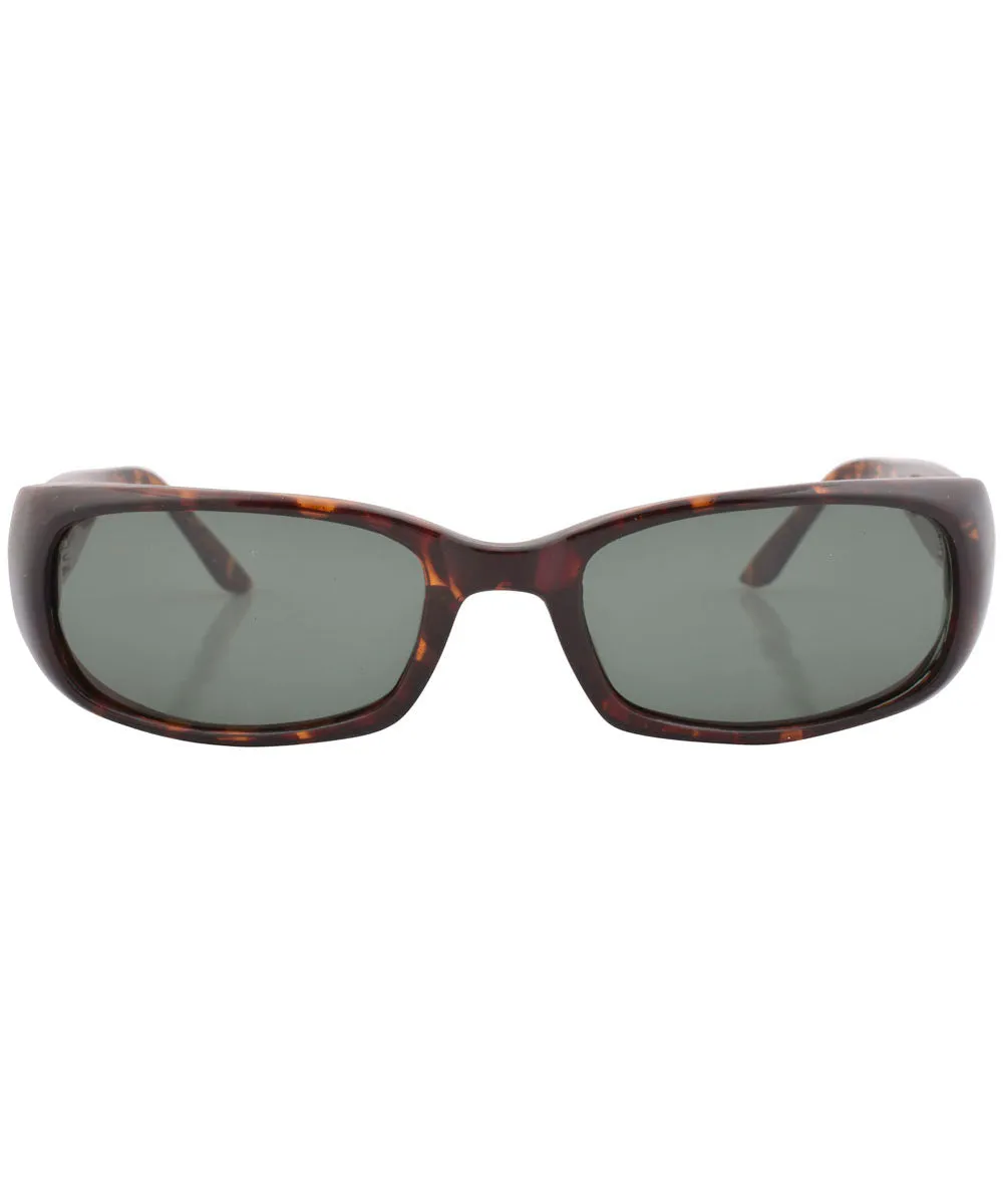 BIGGUNS Tortoise Square Sunglasses sold by Giant Vintage product image thumbnail 3