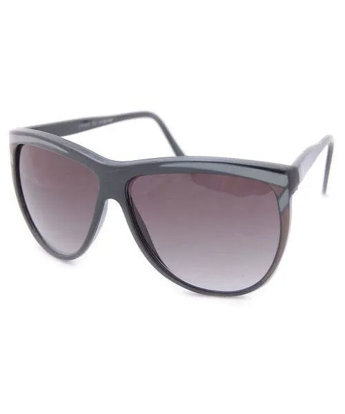 RHYMES Gray/Red Cat-Eye Sunglasses sold by Giant Vintage product image thumbnail 2