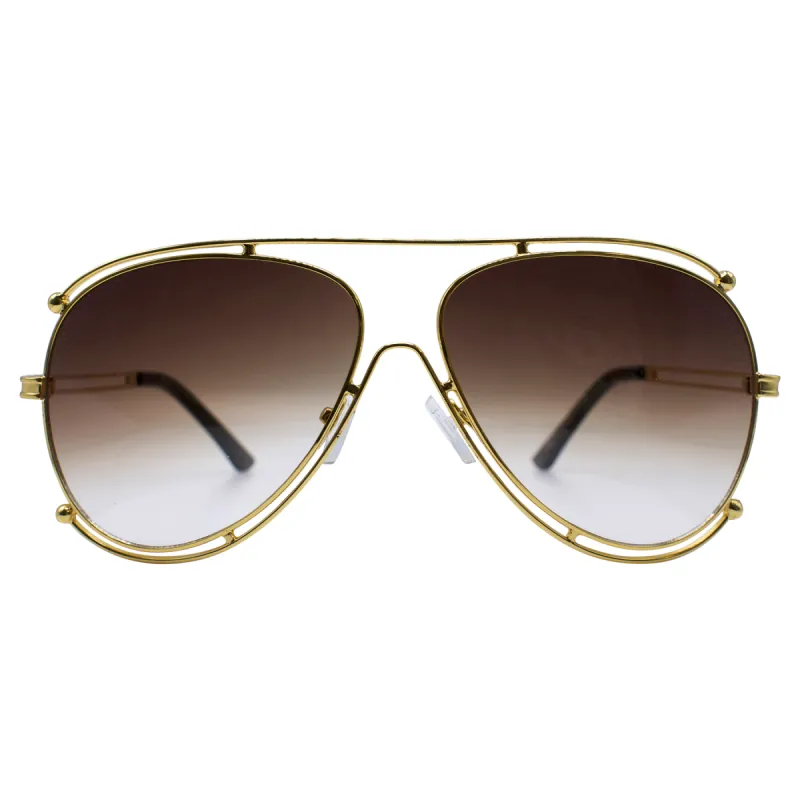 FAX 70s Aviator Sunglasses sold by Giant Vintage