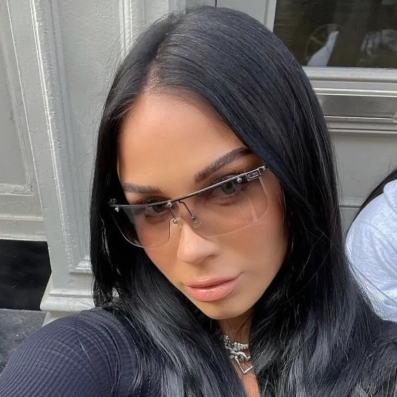GiGi ALLEN Flash Y2k Rimless Sunglasses sold by Giant Vintage