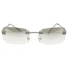 AMETHYST Rimless Y2K Sunglasses sold by Giant Vintage
