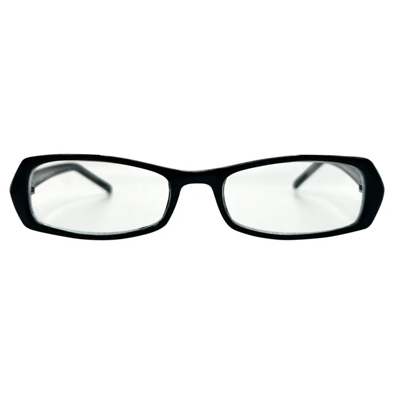 PEP TALK Clear Bayonetta-Style 90s Glasses sold by Giant Vintage