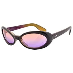 DEALEEO Pink/Purple Oval Sunglasses sold by Giant Vintage