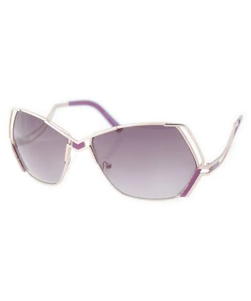 MAGIC Purple 80s Sunglasses sold by Giant Vintage product image thumbnail 2