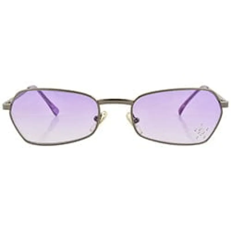 T.Y.V.M. Purple/Star Rimless Sunglasses sold by Giant Vintage