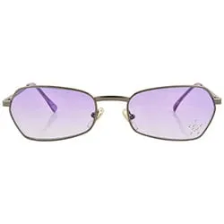 T.Y.V.M. Purple/Star Rimless Sunglasses sold by Giant Vintage