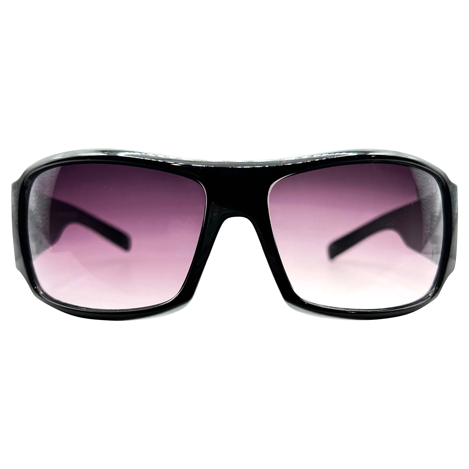 TATTED Sporty Y2K Tattoo Art Sunglasses: Black/Smoke Heart Skull sold by Giant Vintage product image thumbnail 2