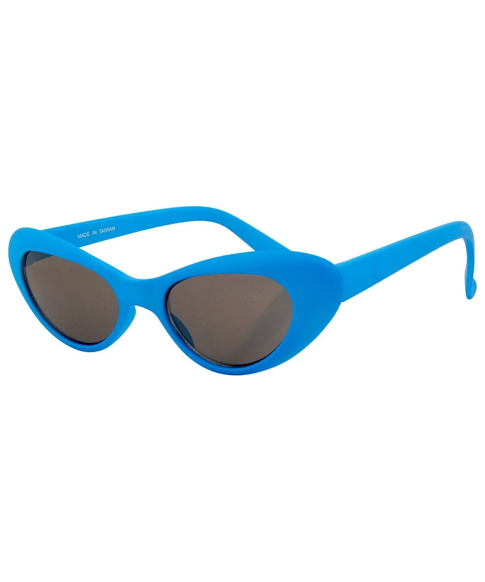 POW! Blue Cat-Eye Sunglasses sold by Giant Vintage product image thumbnail 2