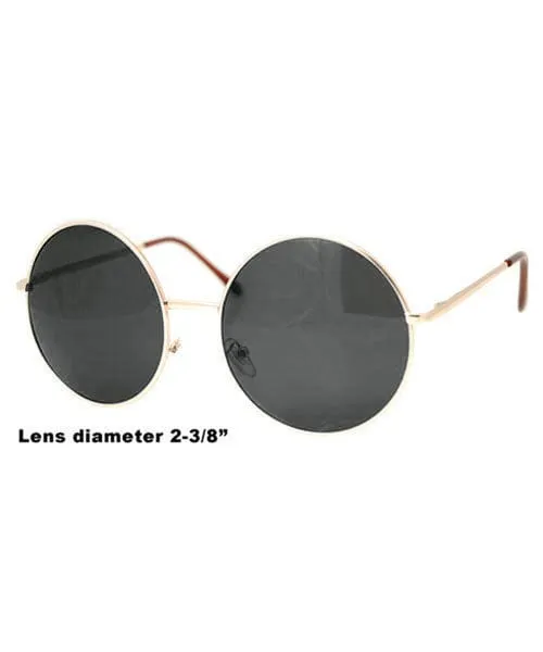 PANCAKES Gold/SD Oversized Sunglasses sold by Giant Vintage product image thumbnail 2