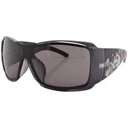 ROLLED Smoke Oversized Sunglasses sold by Giant Vintage