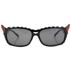 LIL' DEVIL Black Indie Sunglasses sold by Giant Vintage