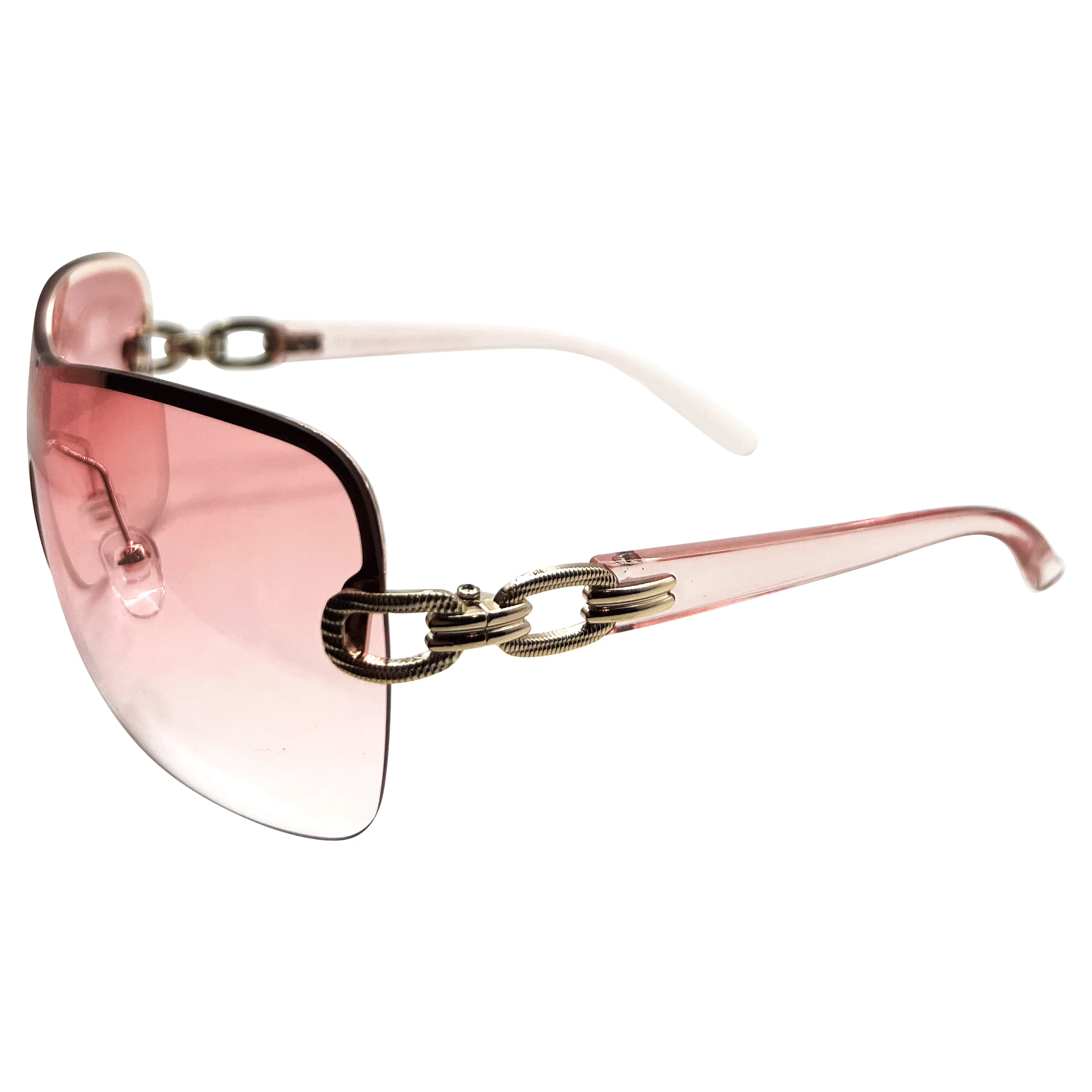 CHARMED Pink Y2k Sunglasses sold by Giant Vintage