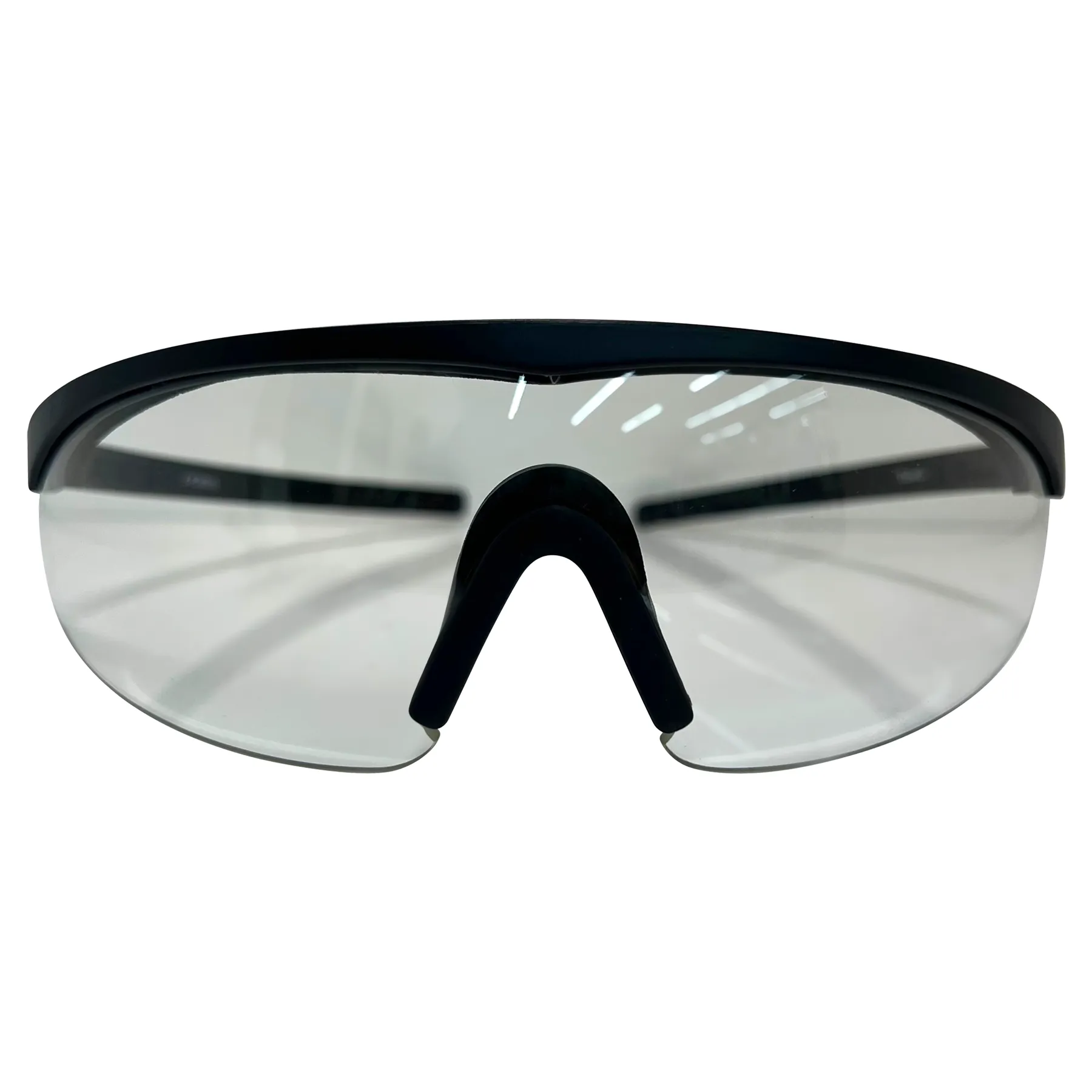 GOLDEN Wraparound Ski-Style Shield Sunglasses sold by Giant Vintage product image thumbnail 3