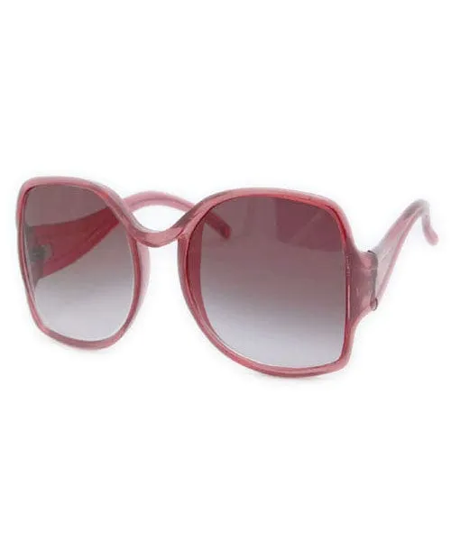 CRICKET Wine Oversized Sunglasses sold by Giant Vintage product image thumbnail 2