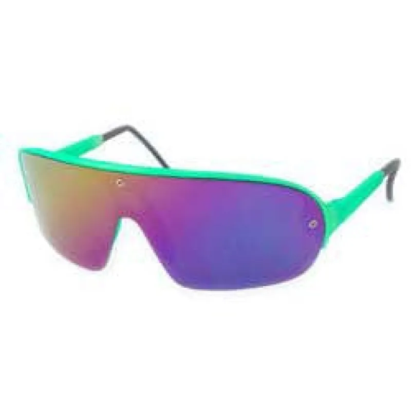 RUSH Green Shield Sunglasses sold by Giant Vintage