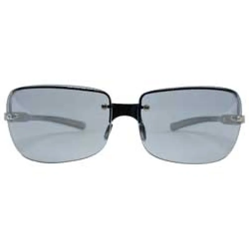 DOSE Smoke Y2K Rimless Sunglasses sold by Giant Vintage