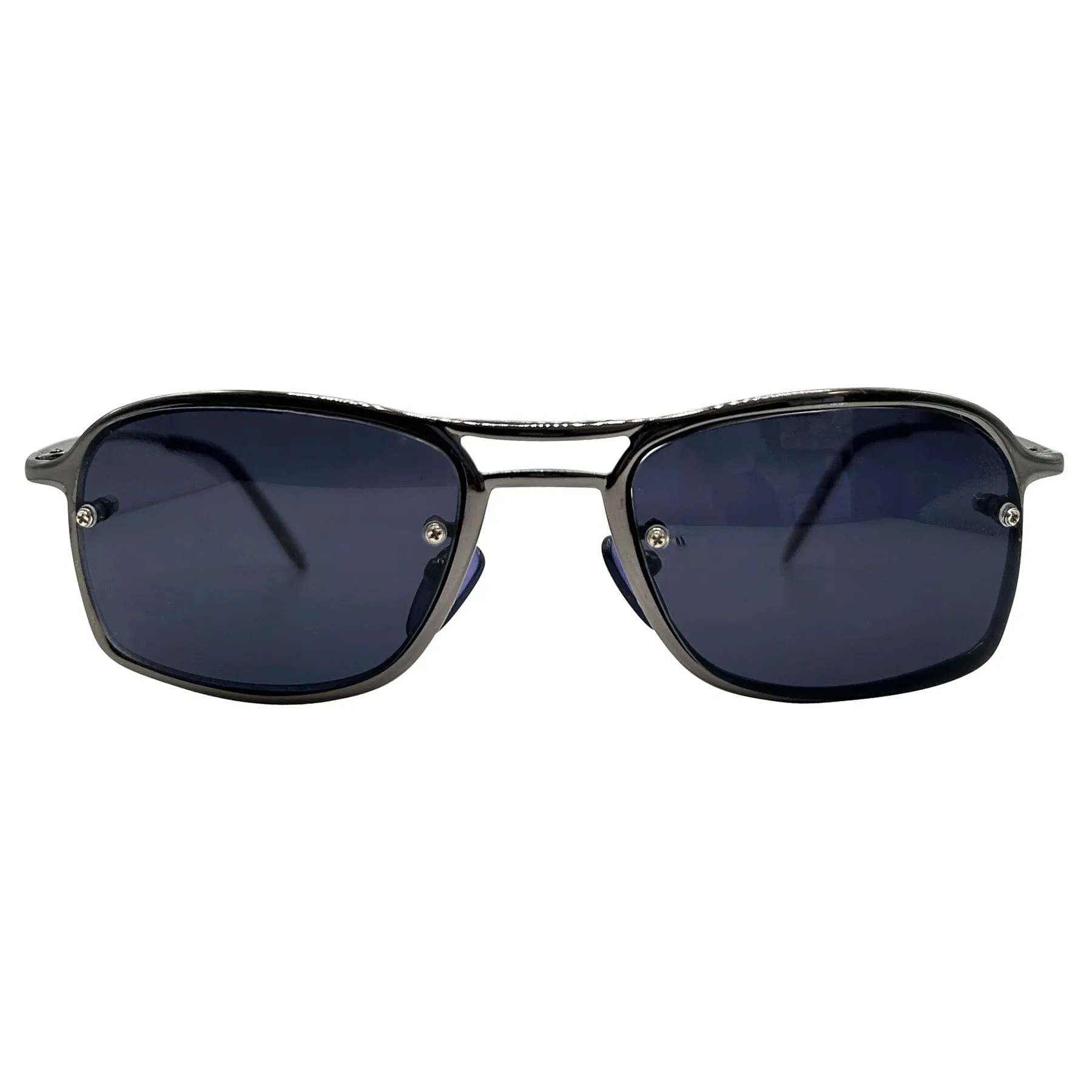 STROBE Super Dark Aviator Y2K Sunglasses sold by Giant Vintage