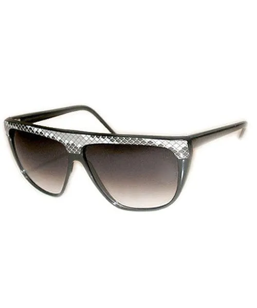 SNAGEL Black 80s Sunglasses sold by Giant Vintage product image thumbnail 2