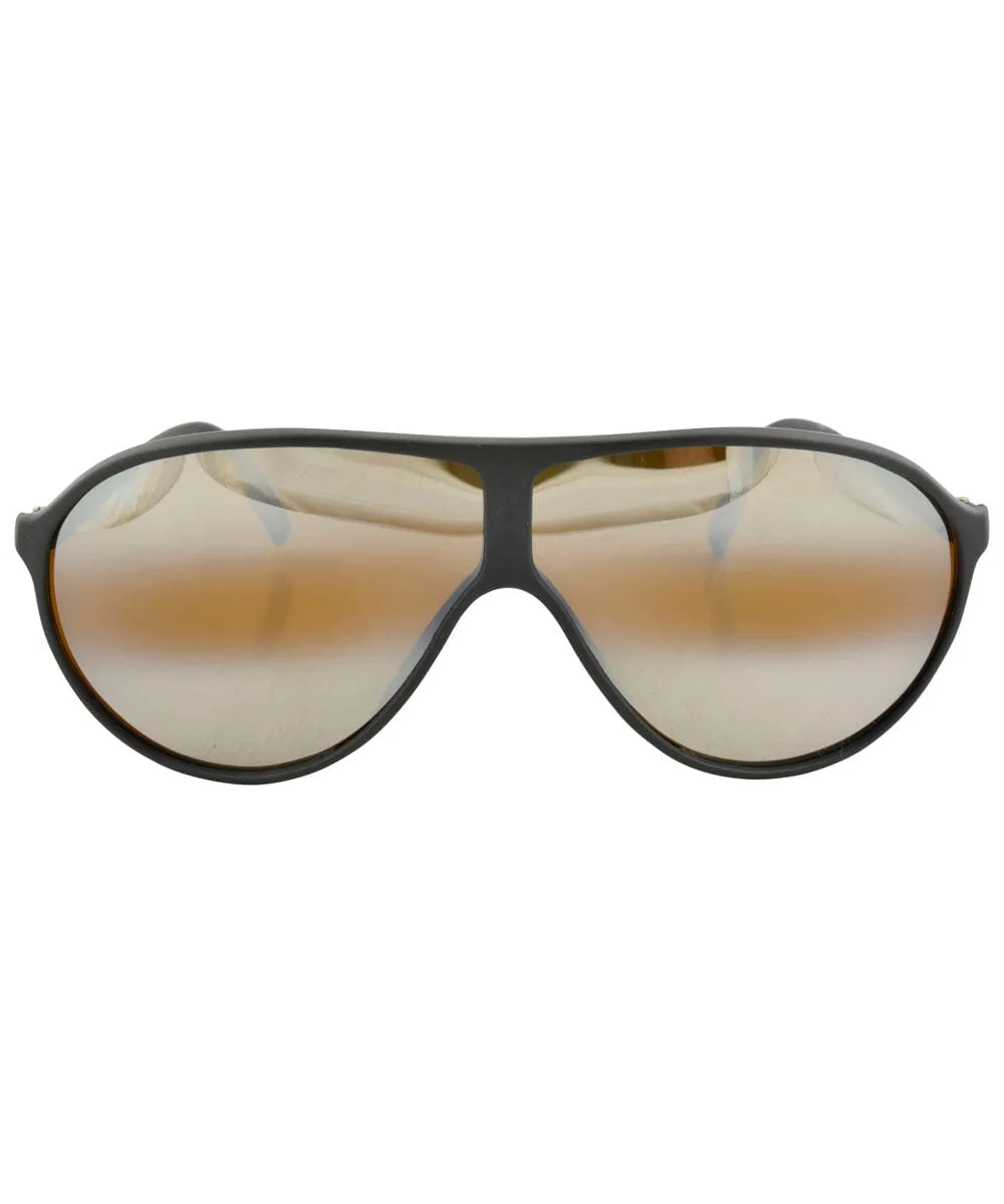 LEGEND Black Aviator Sunglasses sold by Giant Vintage product image thumbnail 3