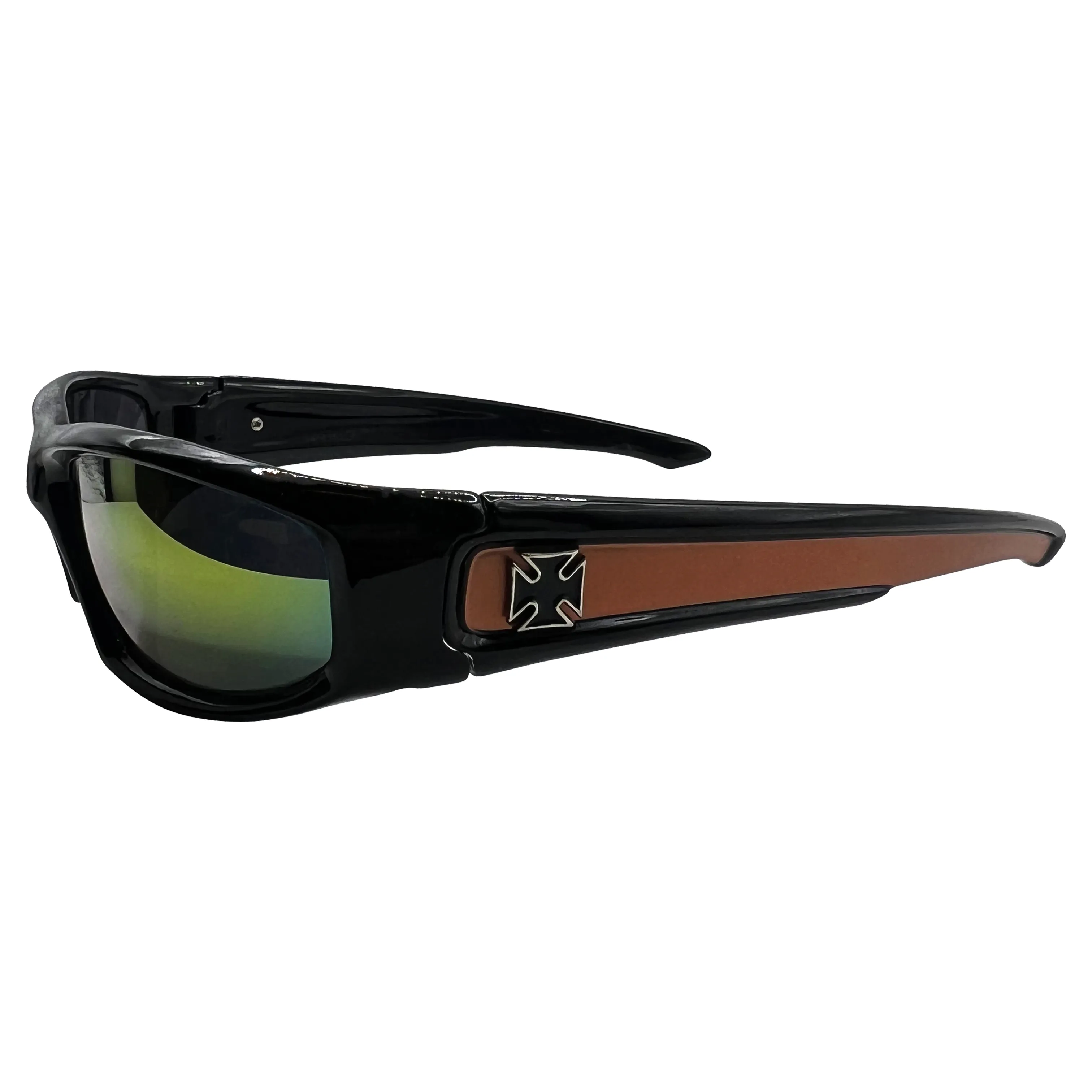 HELI Black/Orange RV Sports Sunglasses sold by Giant Vintage product image thumbnail 3
